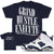 Million Dolla Motive T-Shirt - Grind Hustle Execute - Navy And White