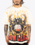 Howlers T-Shirt - Eagle Flame - Cream - 0011