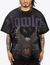 Howlers T-Shirt - Eagle Wolf - Black - 001