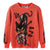 VeryRare Sweater - Neko And Hebi - Orange