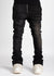 GUAPI Jeans - Waxed Split Denim - Black - 194WSD