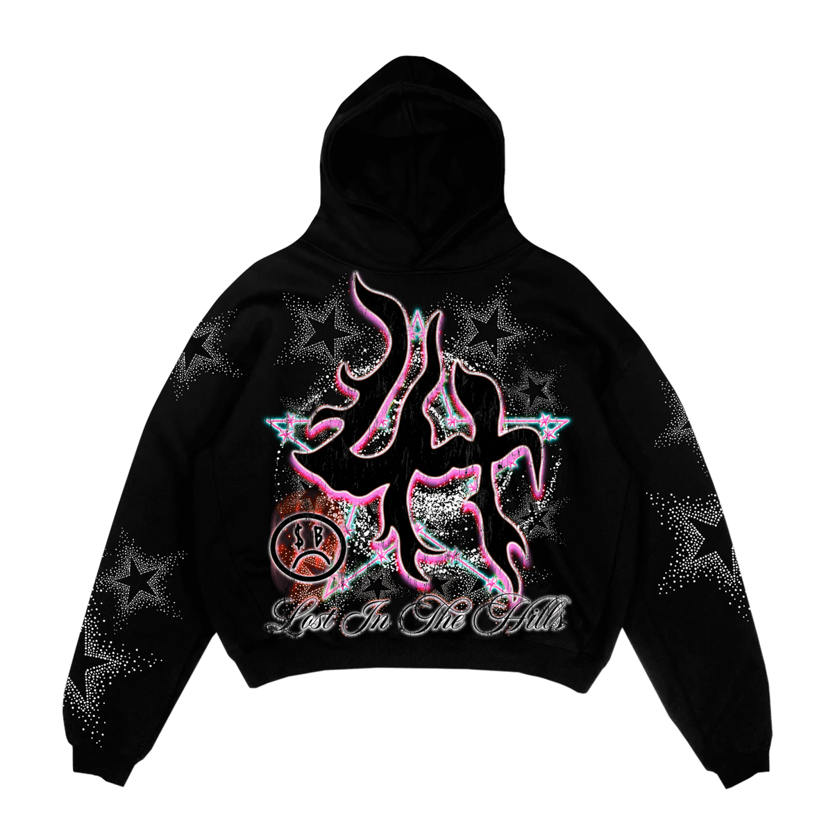 Lost Hills Hoodie - Sad Boyz - Black - LHSBHOODY008 – Vengeance78 Lost Hills Hoodie - Sad Boyz - Black - LHSBHOODY008 – Vengeance78