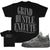 Million Dolla Motive T-Shirt - Grind Hustle Execute - Black And Grey