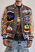 First Row Jacket - All Over Logo - Multi - FRJ0075