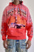 First Row Hoodie - Death Road Wild Pullover - Red - FRF2471