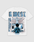 G West T-Shirt - Game of G  - Baby Blue and White - GWDTFPPT9071