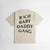 Outrank T-Shirt - Rich Baby Daddy Gang - Cream  - QS662