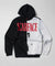 Reason Hoodie - Scarface Split - Black and White - SF-105