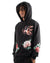 Majestik Hoodie - Shooting Angel Tapestry - Black - FT2456