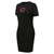 Pro Standard Crewneck - Women Cincinnati Reds Classic Body Con Dress - Black - LCRC39061