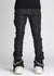 Guapi Sweatpants - Obsidian Black Waxed Chain Denim - Black