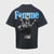 Homme+Femme T-Shirt - Twisted Fingers - Black With Blue - 2311-11