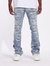 Crysp Denim Jeans -  Arch Flare Denim - Light blue - CRYF24-101