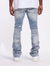 Crysp Denim Jeans -  Arch Flare Denim - Light blue - CRYF24-101