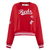 Pro Standard Crewneck - Women Cincinnati Reds Retro Classic Rib Flc Crewneck - LCRC314170