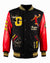 Top Gun KIDS Jacket - New Goat - Black And Red - TGK2449