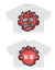 Mind Games T-Shirt - Hustler - White And Red