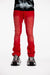 Guapi Sweatpants - Blood Red Embellished - Red