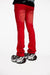 Guapi Sweatpants - Blood Red Embellished - Red