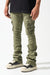 Serenede Jeans - Oil Cargo Stacked - Olive