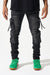 Serenede Jeans - Poppy Cargo - Black Vintage Wash