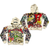 Ricchezza Hoodie - Ricch Forever Graffiti - Cream - FA24-006