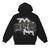 Mixed Emotion Hoodie - Blinded - Black And White