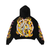 Hoodie - Flames - Black And Yellow - LH4005