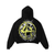 Lost Hills Hoodie - Skull Explosion - Black And Yellow - LH4004