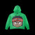 Motion Studios Hoodie - Action Over Feelings - Green - Mo304