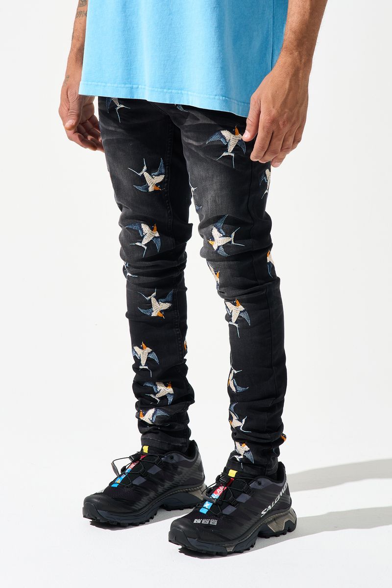 Serenede Jeans - Freedom - Washed Black – Vengeance78