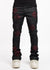 Guapi Jeans - Icon Embellished Denim V2 -  Obsidian Black