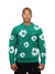 George V Sweater - Flowers - Green - GVT-121