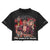 Prestige - T-Shirt - The World Is Yours Cropped Tee - Black