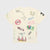 Homme+Femme T-Shirt - Rest Stop Tee - Cream - HFSS202529