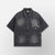 Hyde Park Shirt - Studded Park Denim Work Shirt - Black