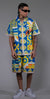 Civilized Short Set - Rodeo Blue - CV6308-6309