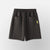 Hyde Park Shorts - Relax Striped Shorts - Black
