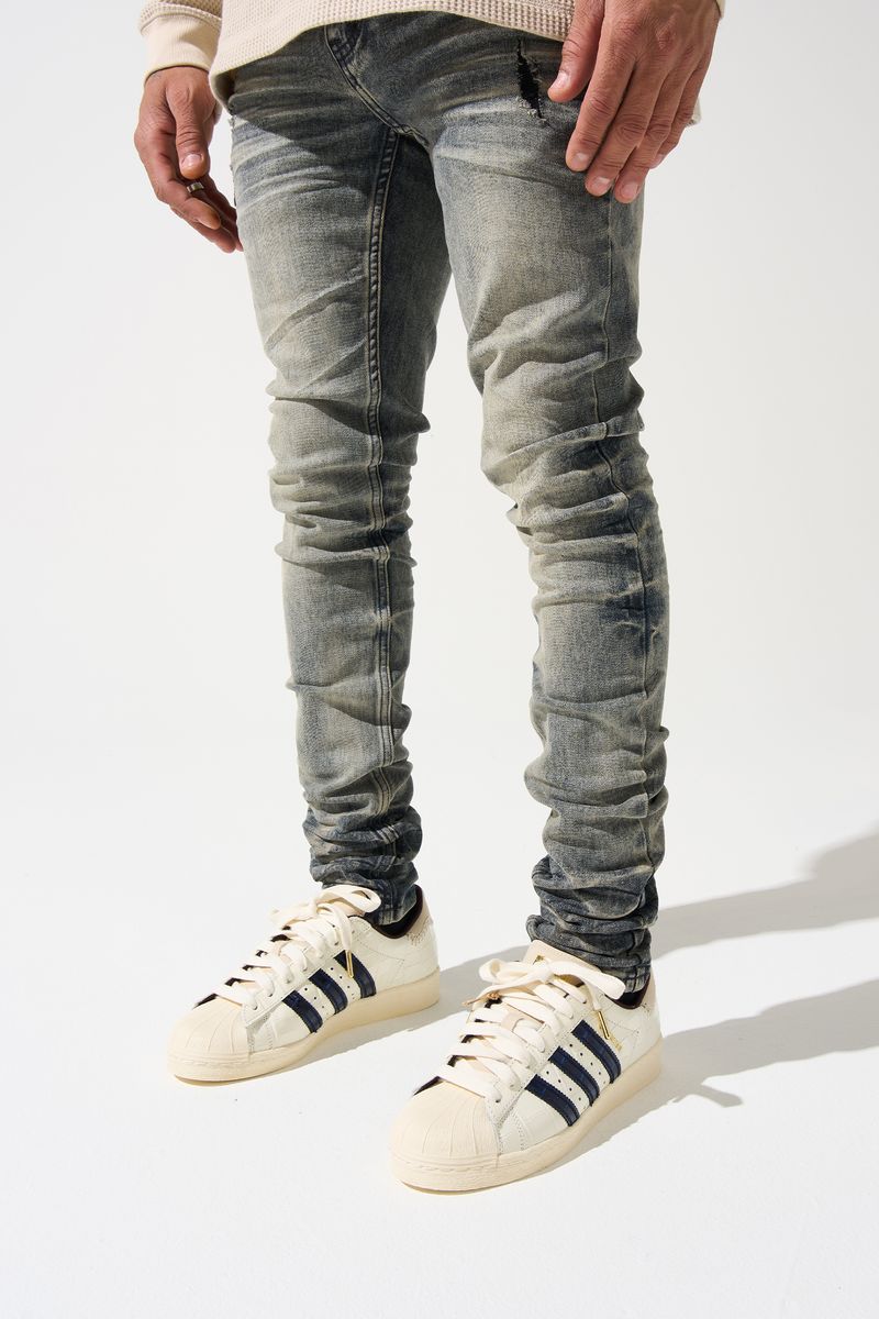 Serenede Jeans - Gunmetal - Metal – Vengeance78