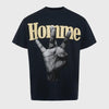 Homme+Femme T-Shirt - Twisted Fingers Tee - Black with Cream - ATONCE2311