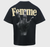 Homme+Femme T-Shirt - Twisted Fingers Tee - Black with Cream - ATONCE2311