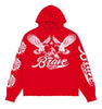 Roku Studio Hoodie - Brave Heart Boxy Fleece - Red - RK5481806