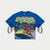 Godspeed - T-Shirt - Wave-Runner-Royal-Wash