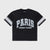 Homme+Femme T-Shirt - Paris Rhinestone Tee - Black - HFSS2025106