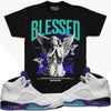 Million Dolla Motive T-Shirt - Blessed Angel - Black