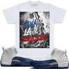 Million Dolla Motive T-Shirt - Viva La Revolution - White And Blue