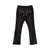 First Row Sweatpants - Allover Rhine Stone Stacked - Black - FRB2200