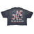 Rare Peace T-Shirt - Crop - Dark Grey - RT5032