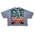 Rare Peace T-Shirt - Crop - Grey - RT5034