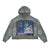 Rare Peace Hoodie -  Washed F. Terry Cut off w/ Rhinestone - Olive - RK5035